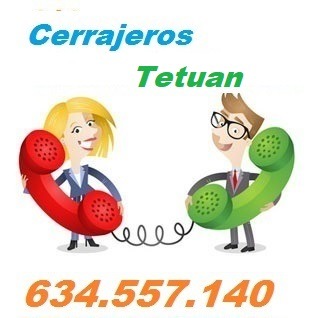 Telefono de la empresa cerrajeros Tetuan